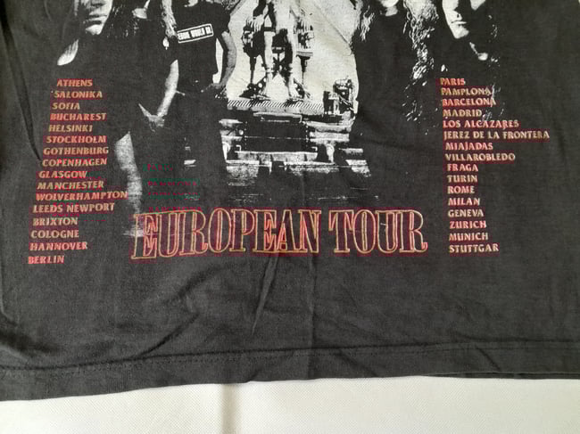 1996 Iron Maiden Tour T-Shirt