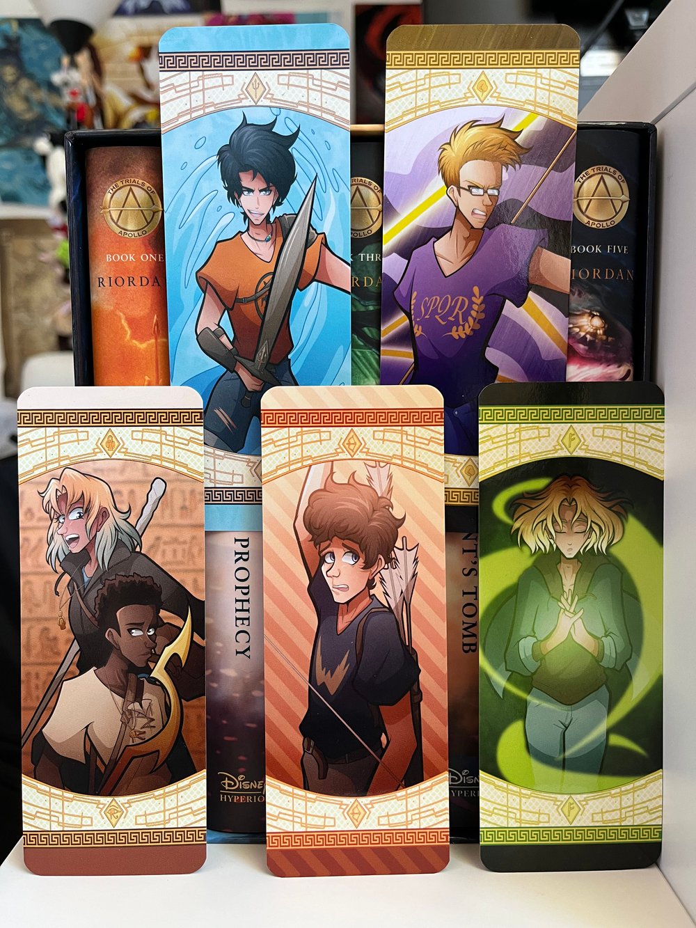 Image of PJO universe Bookmark Set