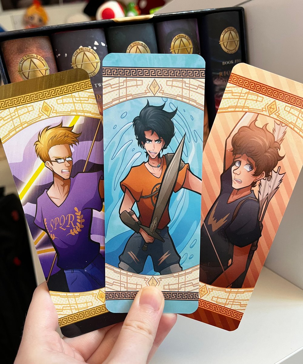 Image of PJO universe Bookmark Set