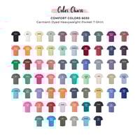 Image 5 of Tide & Timber Co. Summer Vibes - Unisex Garment-Dyed Heavyweight T-shirt