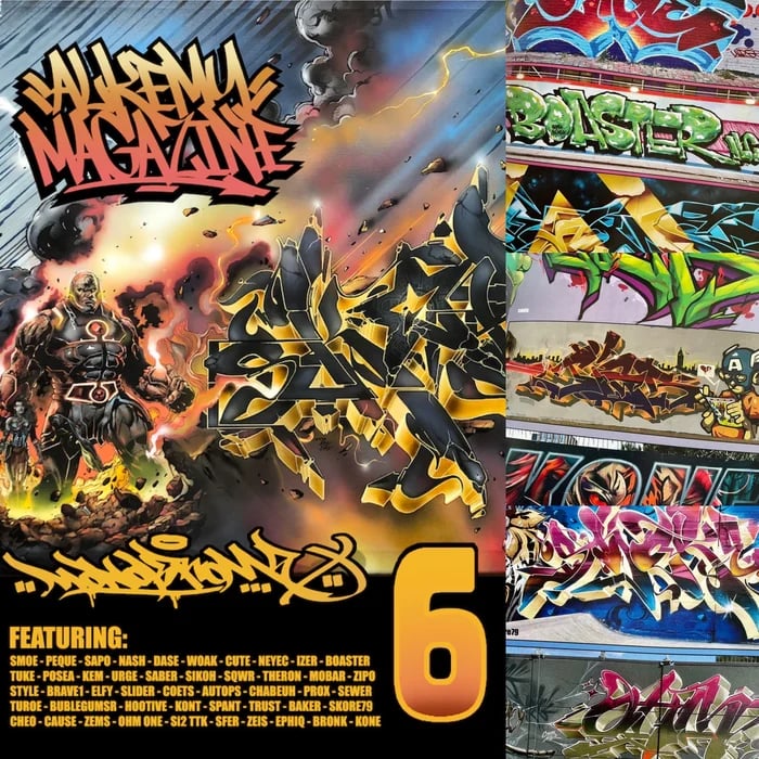 Image of ALKEMY GRAFFITI MAGAZINE #6 NEW 