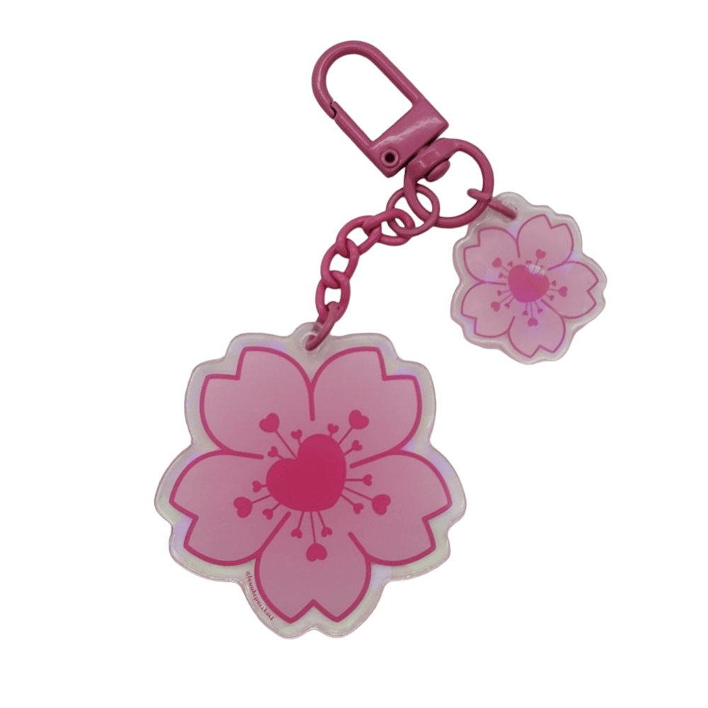 Image of Sakura keychain 