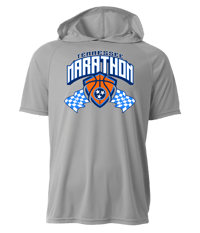 Image 3 of Marathon Baketball Performance Hooded T-shirt