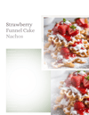 Strawberry Funnel Cake Nachos