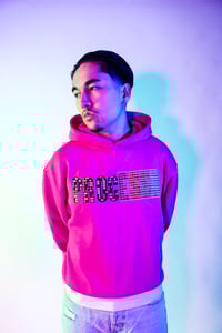 Image 2 of PINK JESSIE PROCESSO HOODIE