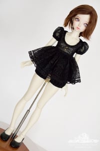 Image 2 of LIMITED - Black lace set for MNF/PetiteMarionette girls