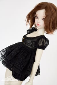 Image 4 of LIMITED - Black lace set for MNF/PetiteMarionette girls