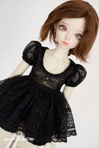 Image 1 of LIMITED - Black lace set for MNF/PetiteMarionette girls