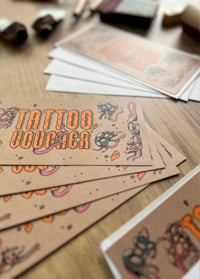 Image 2 of Tattoo/Gift Vouchers 