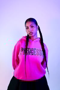 Image 3 of PINK JESSIE PROCESSO HOODIE
