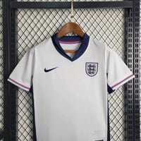 Image 3 of England 2024 Euro Kids Jersey 