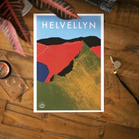 Image 1 of Helvellyn - A4 Art Print