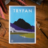 Image 1 of Tryfan - A4 Art Print