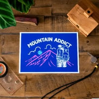 Mountain Addict A5 prints