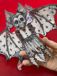 Image 1 of Paper doll "Black bat"