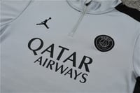 Image 3 of PSG Grey  1/4 Zip Tracksuit