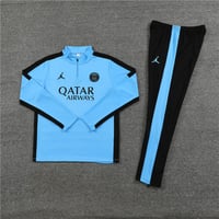 Image 3 of PSG Blue 1/4 Zip Tracksuit