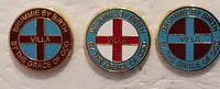 Brummie By Birth Villa By The Grace of God badge