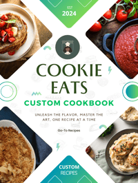 Custom Cookbook (PLEASE READ DESCRIPTION BEFORE PURCHASE)