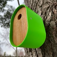 Image 4 of The Pop Green Modern Birdhouse