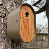 Image 2 of The Modern Olive Brown Birdhouse