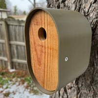 Image 4 of The Modern Olive Brown Birdhouse