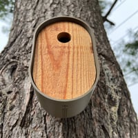 Image 5 of The Modern Olive Brown Birdhouse