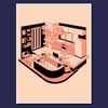 Cosy Studio Print