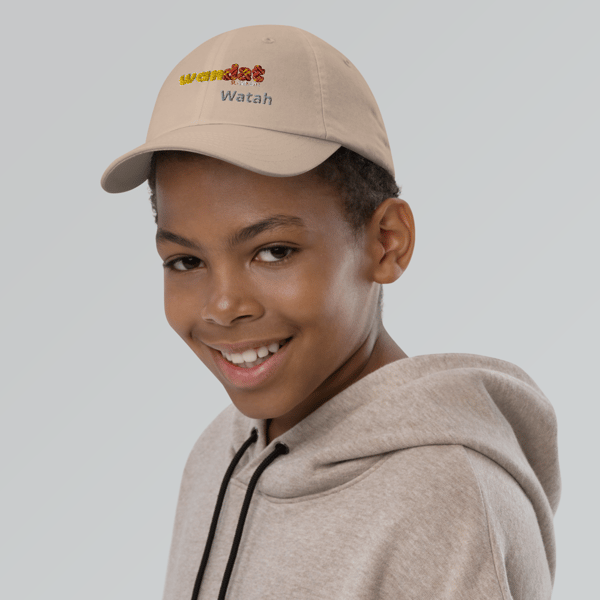 Image of Youth baseball cap- wandat watah