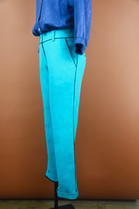 Image 4 of PANTALON TANGER Turquoise
