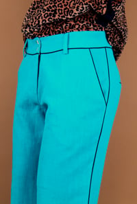 Image 5 of PANTALON TANGER Turquoise