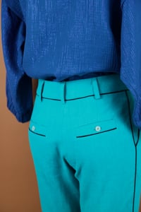 Image 1 of PANTALON TANGER Turquoise