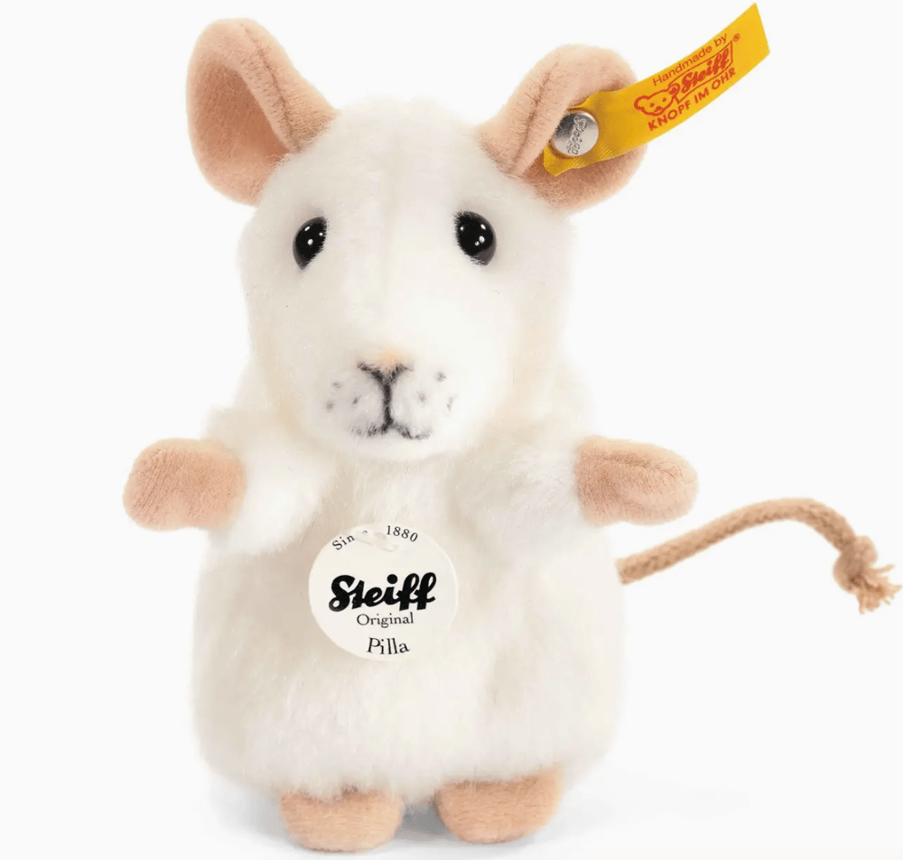 Image of 4 Different Small Steiff Plush Friends
