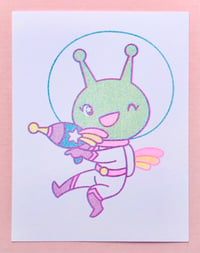 Image 1 of Space Adventure Risograph Art Prints