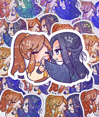 Image 1 of Changgu Cheeks Squeeze (SPL) - Cosmic Dust - Die Cut Sticker