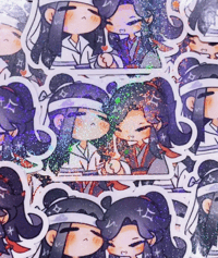 Image 2 of Wangxian Hand hold (MDZS) - Cosmic Dust - Die Cut Sticker