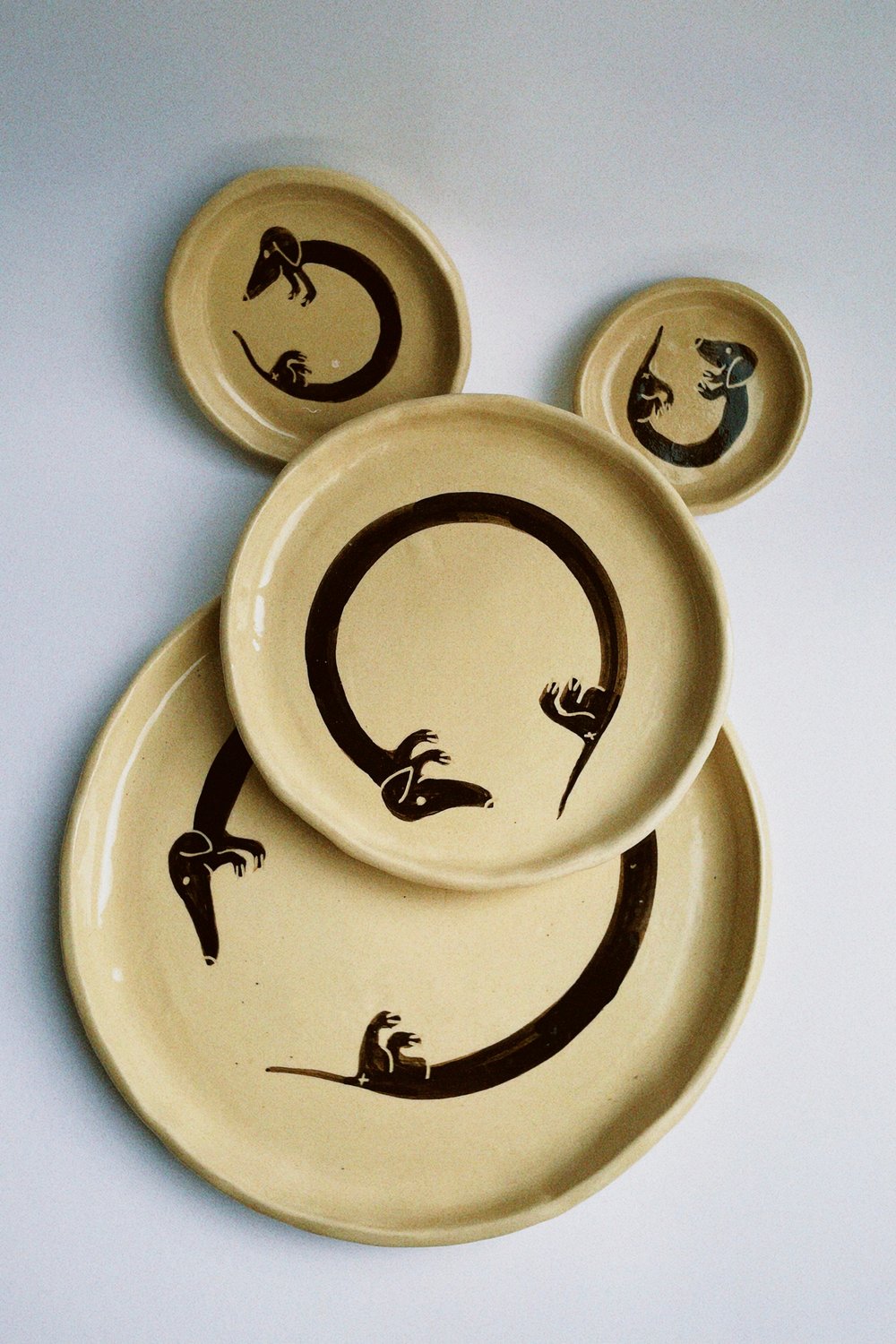 Image of Sausage dog plate