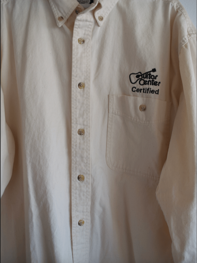 Guitar Center Denim Button Up