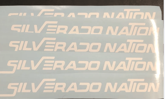 Image of Silverado Nation Decal