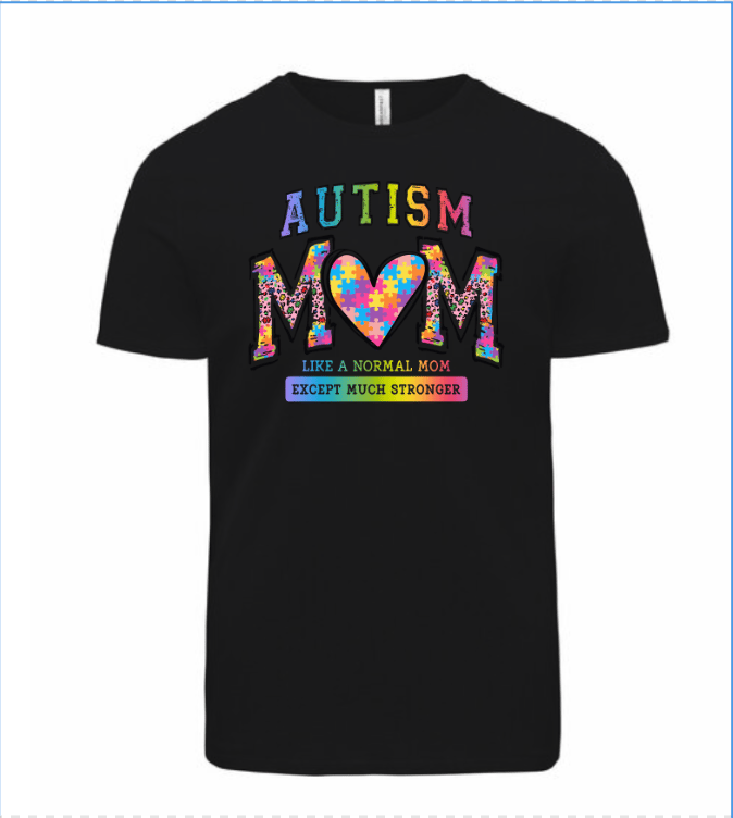 Image of Strong Autism Mom Tee