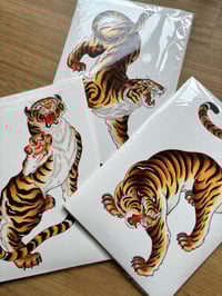 Image 1 of TIGER PRINT SET