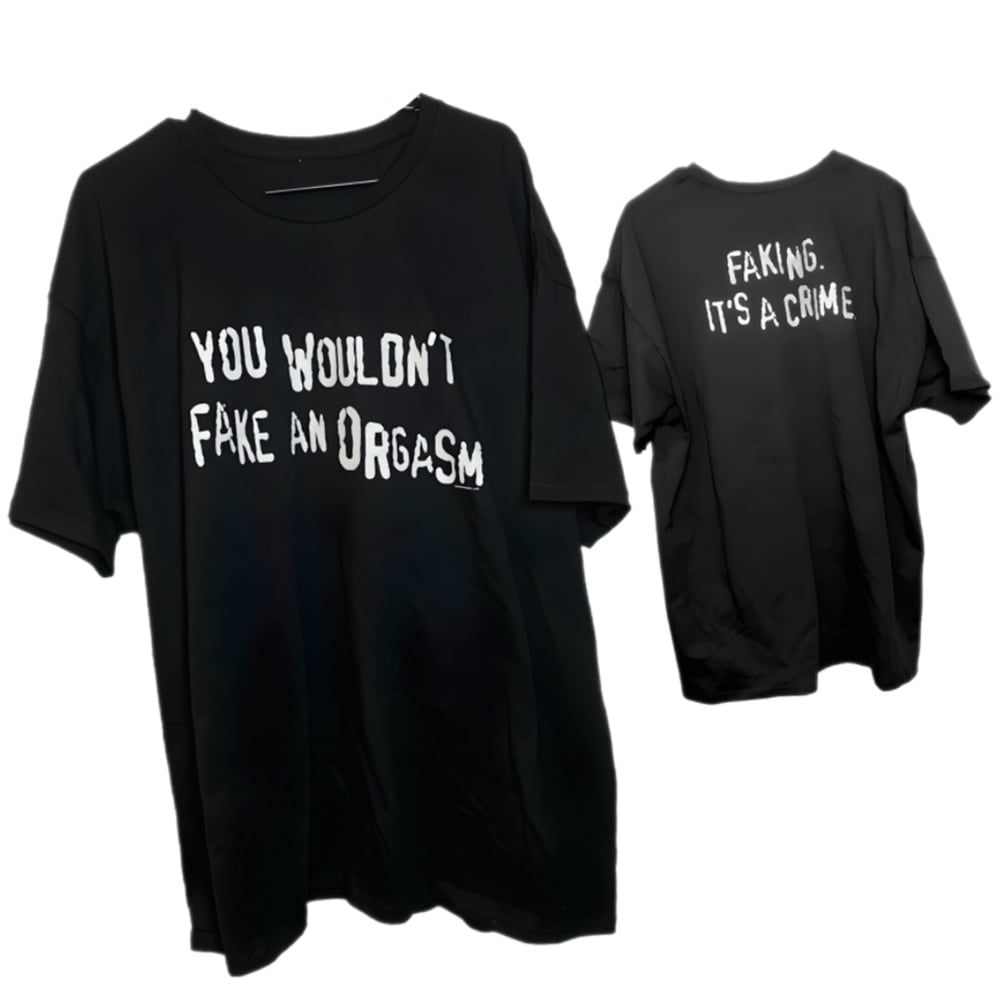 Image of FAKING IS A CRIME TEE