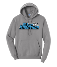 Image 3 of Lady Marathon Hoodie "Blue Logo"