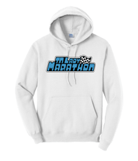 Image 1 of Lady Marathon Hoodie "Blue Logo"