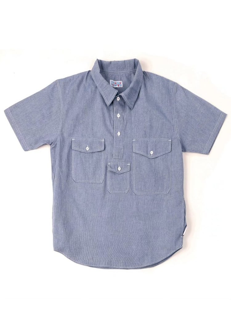 Image of Everyday Garments "CwrtSart" shortsleeve overshirt