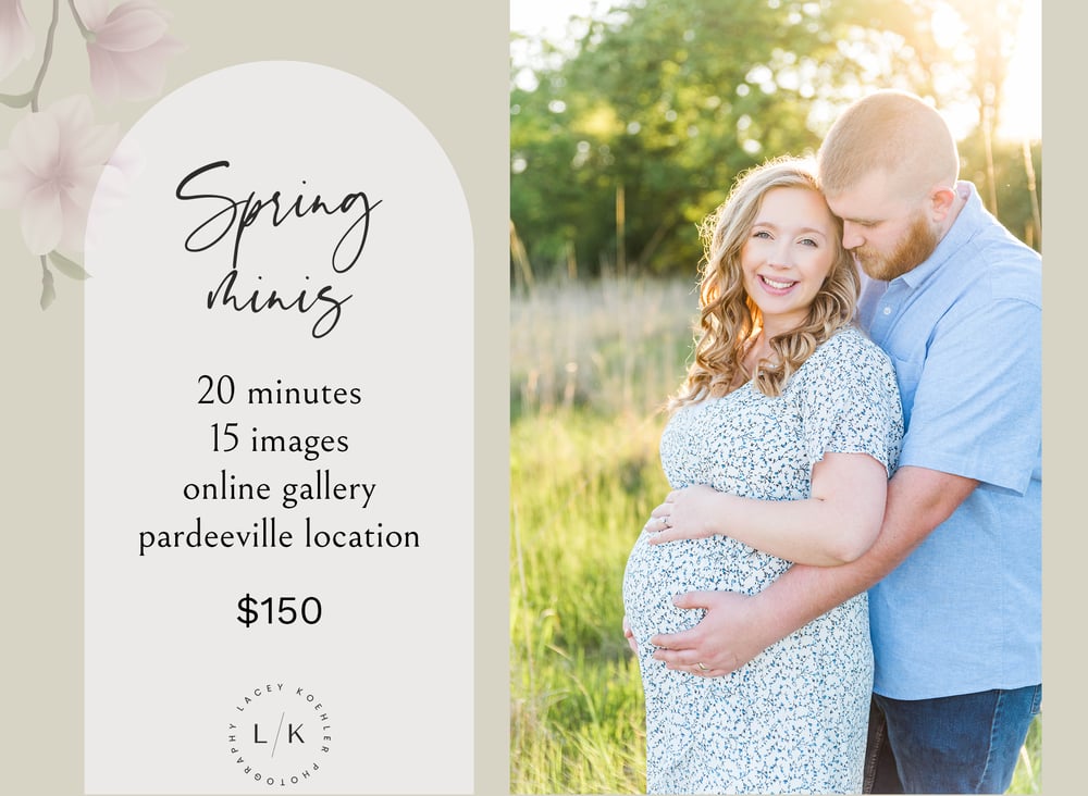 Image of Spring Mini Sessions - DEPOSIT