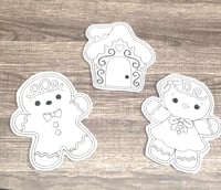 Gingerbread Trio