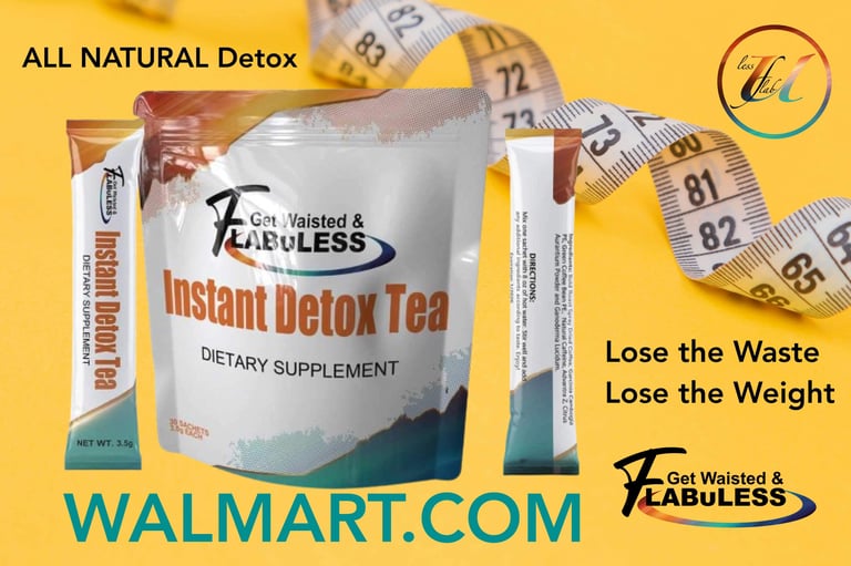 Get Waisted and FLABuLESS Instant Detox Tea