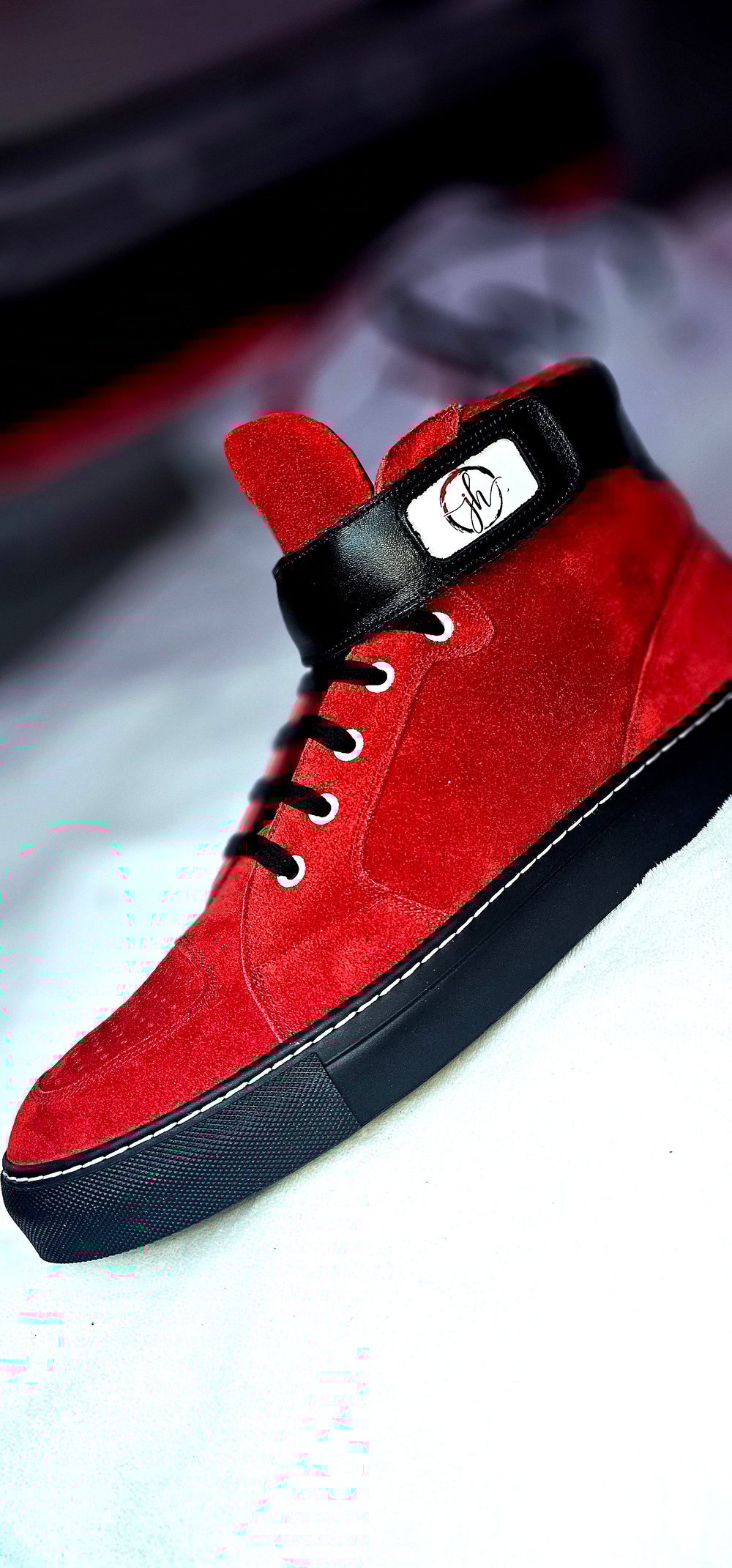 JH Brand Jackson Genuine Italian Suede & Leather Basketball Shoe