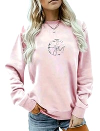 Image 1 of JH Brand Womens Easter Thin Cotton Sweatshirt